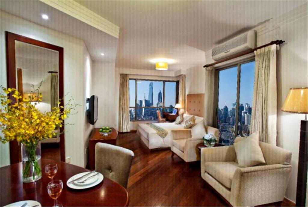 Acme Riverside Serviced Apartment Xangai Exterior foto