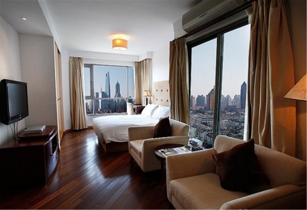 Acme Riverside Serviced Apartment Xangai Exterior foto